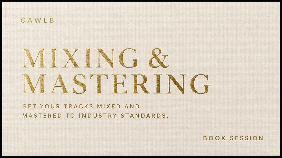 Mixing & Mastering business card