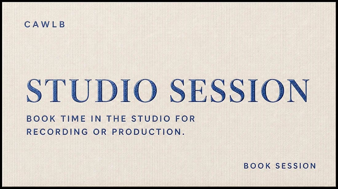 Studio Session business card